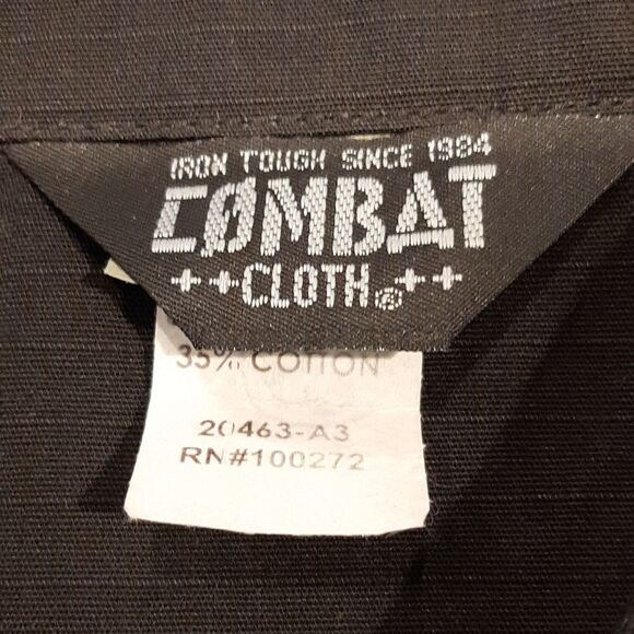 Combat Cloth Black Field Shirt - Picture 2 of 9